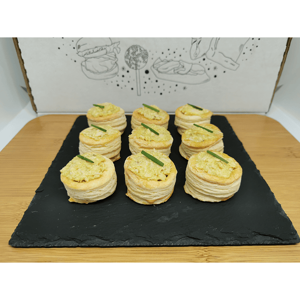 Vol au Vents Pollo al Curry 3