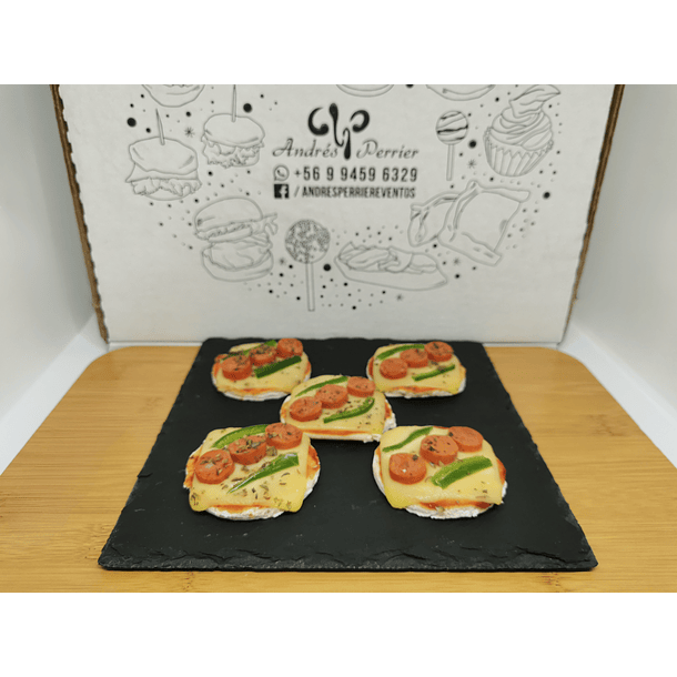 Mini Pizza Española 3