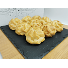 Profiteroles rellenos con manjar 1