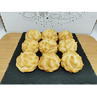 Profiteroles rellenos con manjar 3