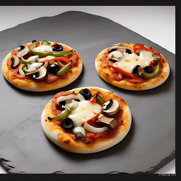 Mini Pizza Vegetariana