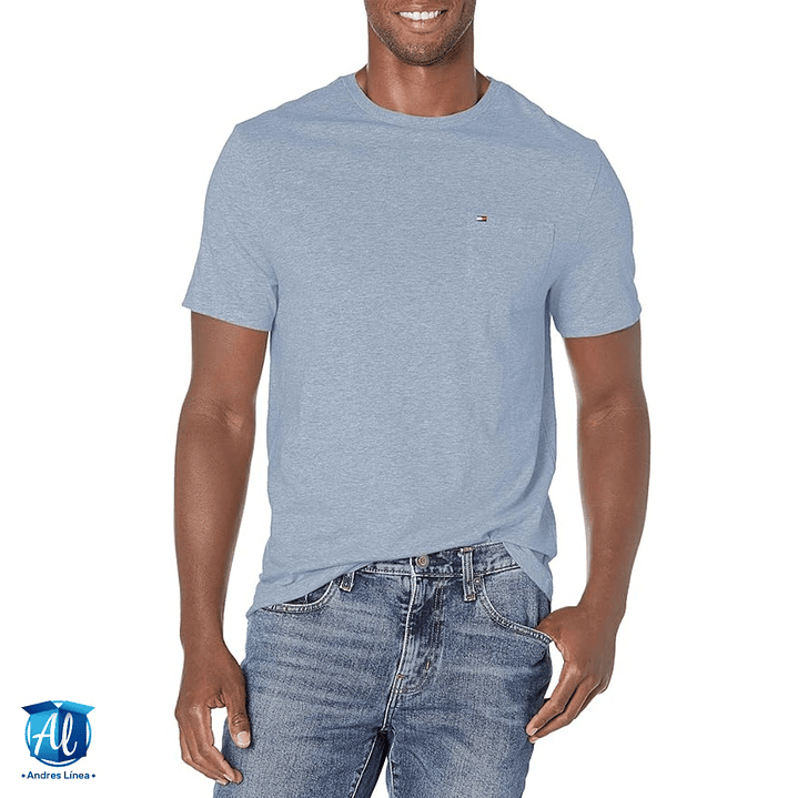 Camiseta Tommy Hilfiger con bolsillo  1