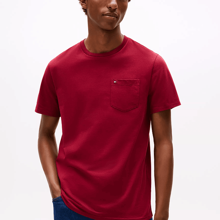 Camiseta con bolsillo Tommy Hilfiger  1
