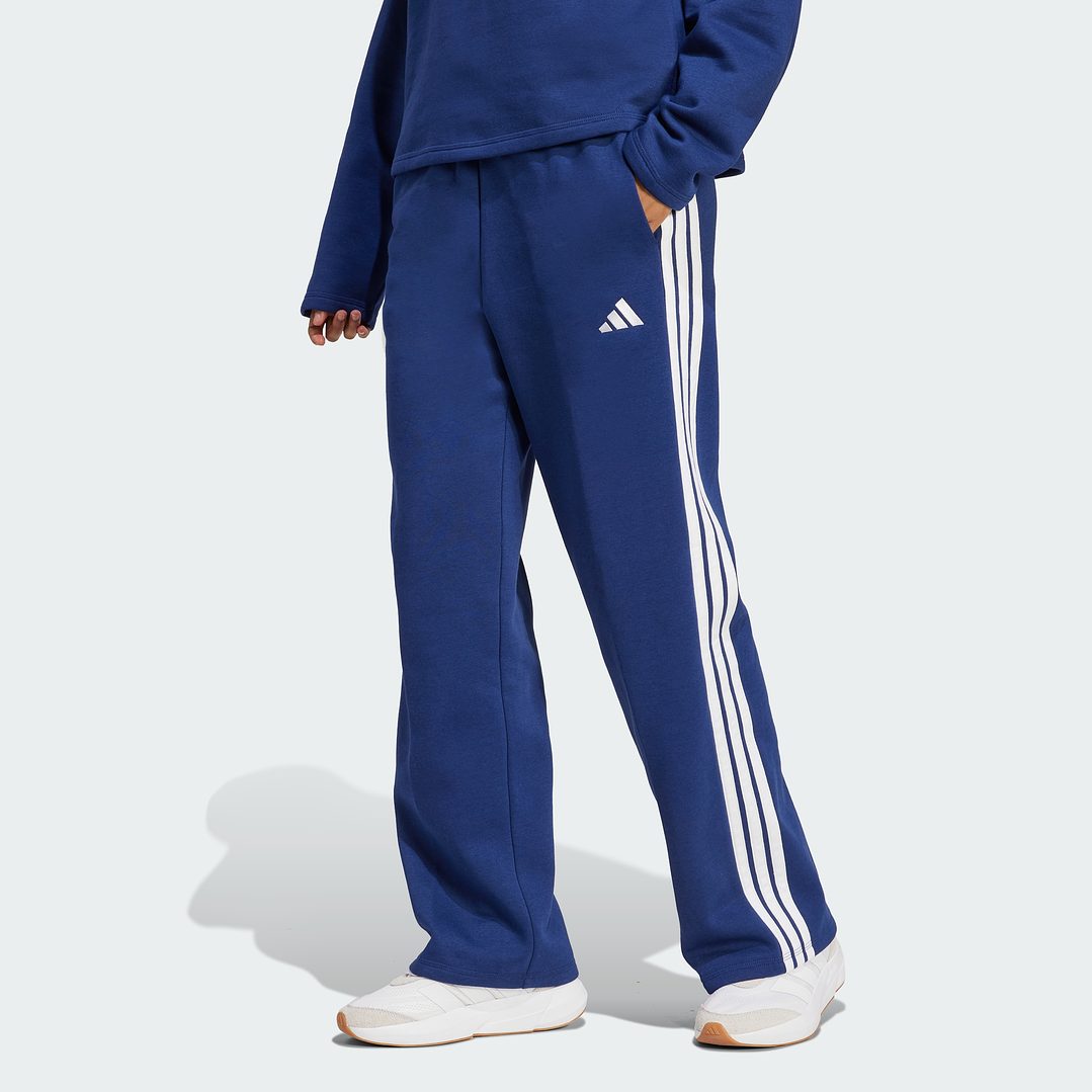 Sudadera adidas Essentials 3-Stripes Open-Hem Fleece Pants 1