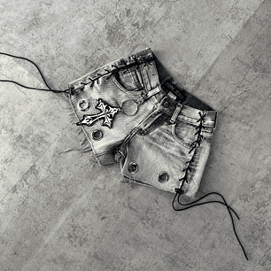 SHORT UPCYCLING | TALLA 32 (AJUSTABLE)