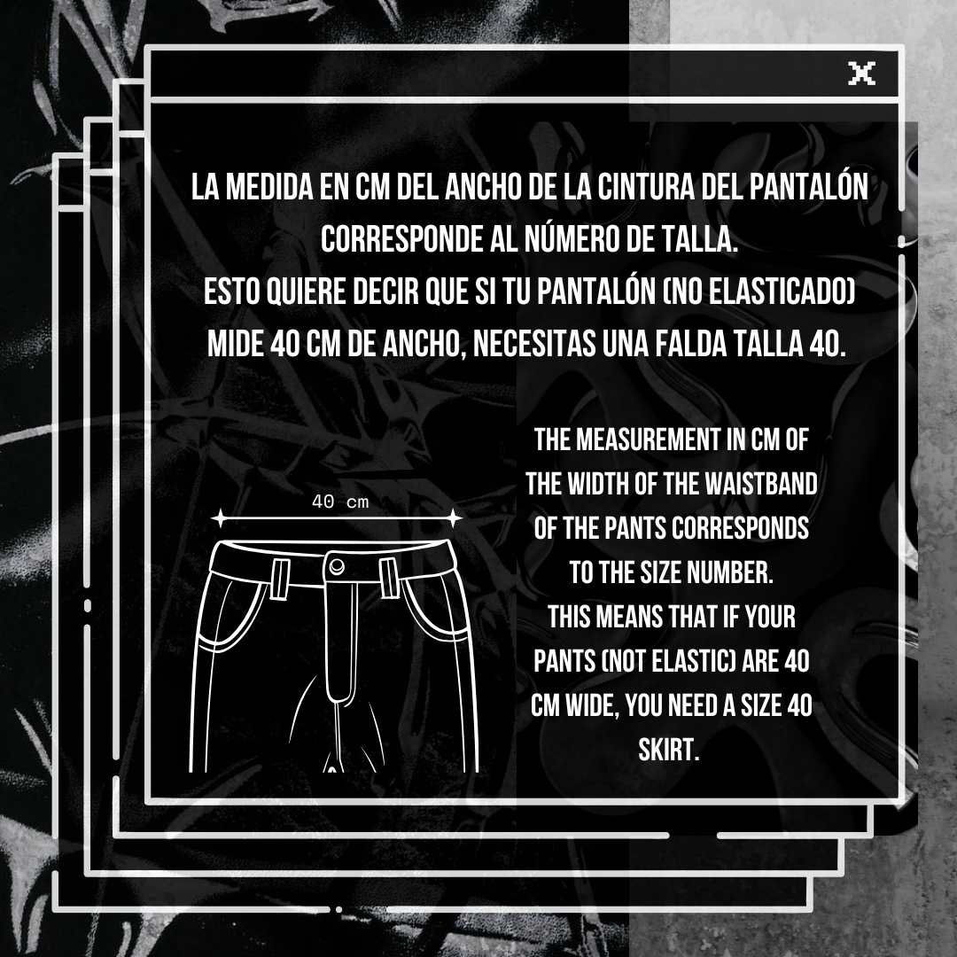 FALDA UPCYCLING | TALLA 44 6