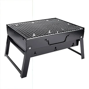 Parrilla portátil ligera y plegable gruesa, parrilla de carbón para asados, aventura al aire libre, Raid, excursión, camping, Anextadventure off road.