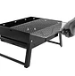 Parrilla portátil ligera y plegable gruesa, parrilla de carbón para asados, aventura al aire libre, Raid, excursión, camping, Anextadventure off road. - Miniatura 5