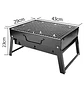 Parrilla portátil ligera y plegable gruesa, parrilla de carbón para asados, aventura al aire libre, Raid, excursión, camping, Anextadventure off road. - Miniatura 6