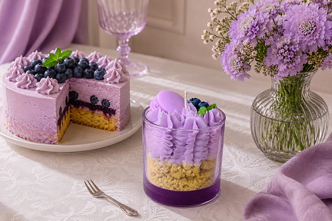 Torta de arándanos