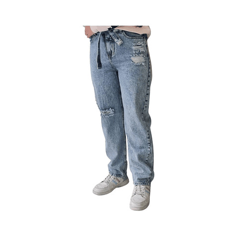 Jeans Colombiano MomFit 3003 Celeste Zoe Company