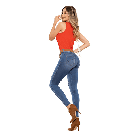 Jeans Colombiano Diva Azul Daxxys Jeans