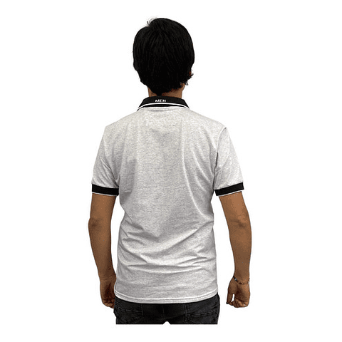 Polera Hombre Colombiana Gris New Rodivan