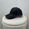 GORRA DE POLIPIEL NEGRA 2