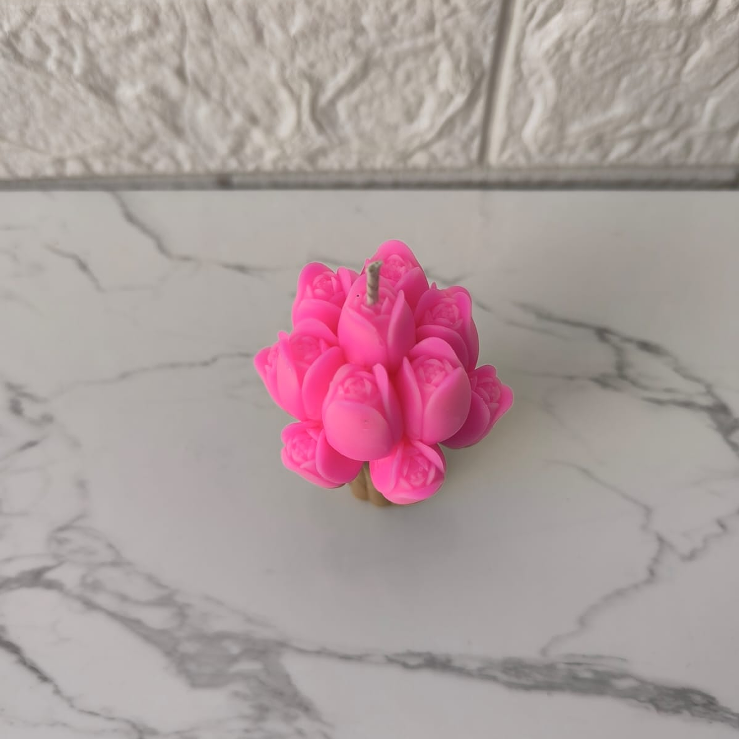 Vela decorativa “Ramo de Tulipanes“ 4