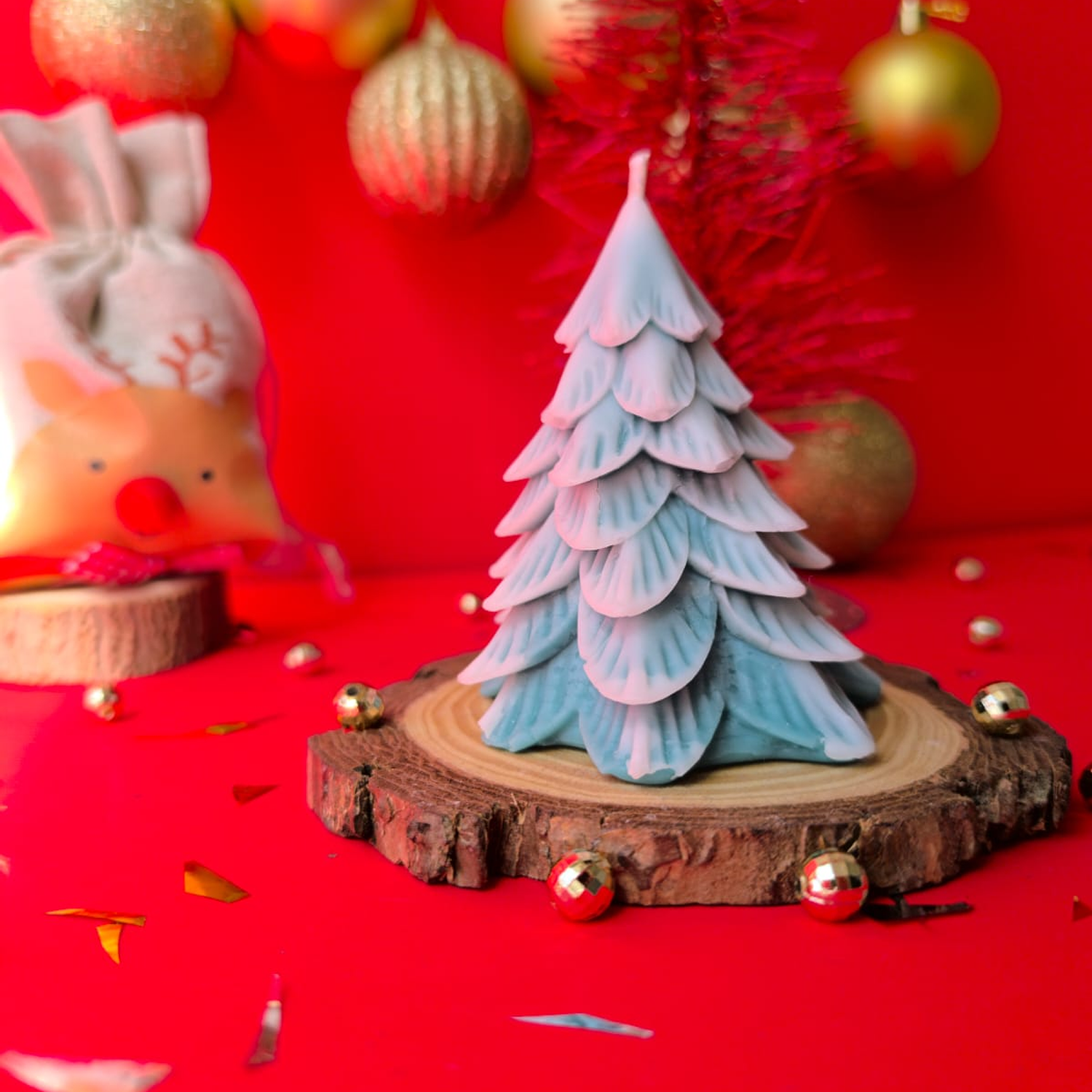 Vela decorativa “Pino de navidad“  1