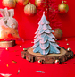 Vela decorativa “Pino de navidad“  - Miniatura 1