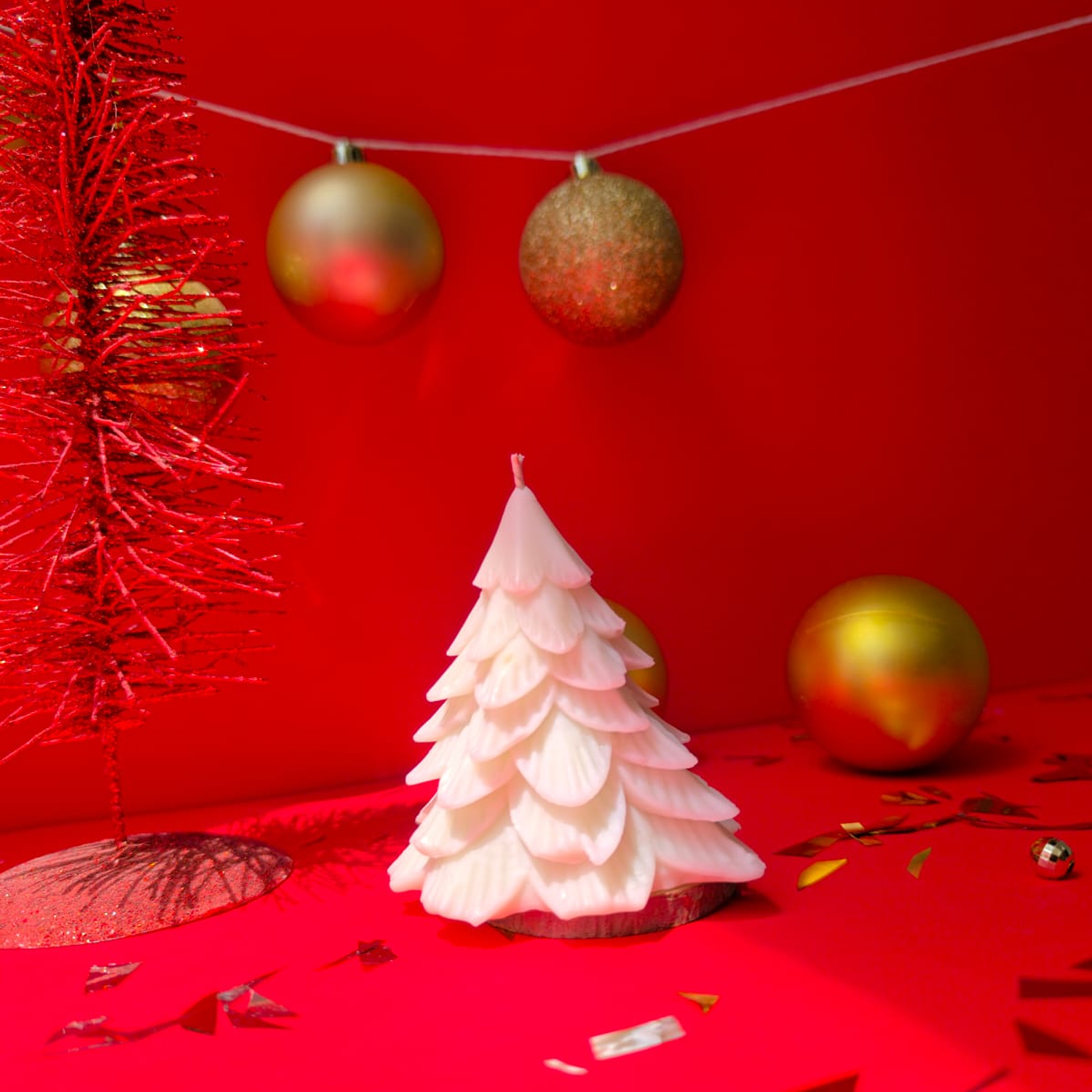 Vela decorativa “Pino de navidad“  4