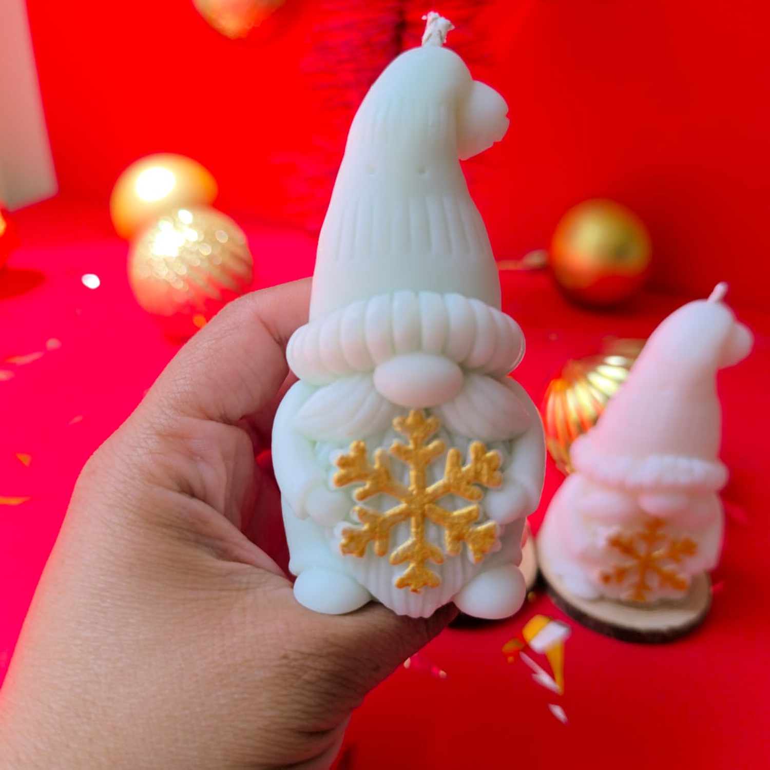 Vela decorativa “Gnomo“  3