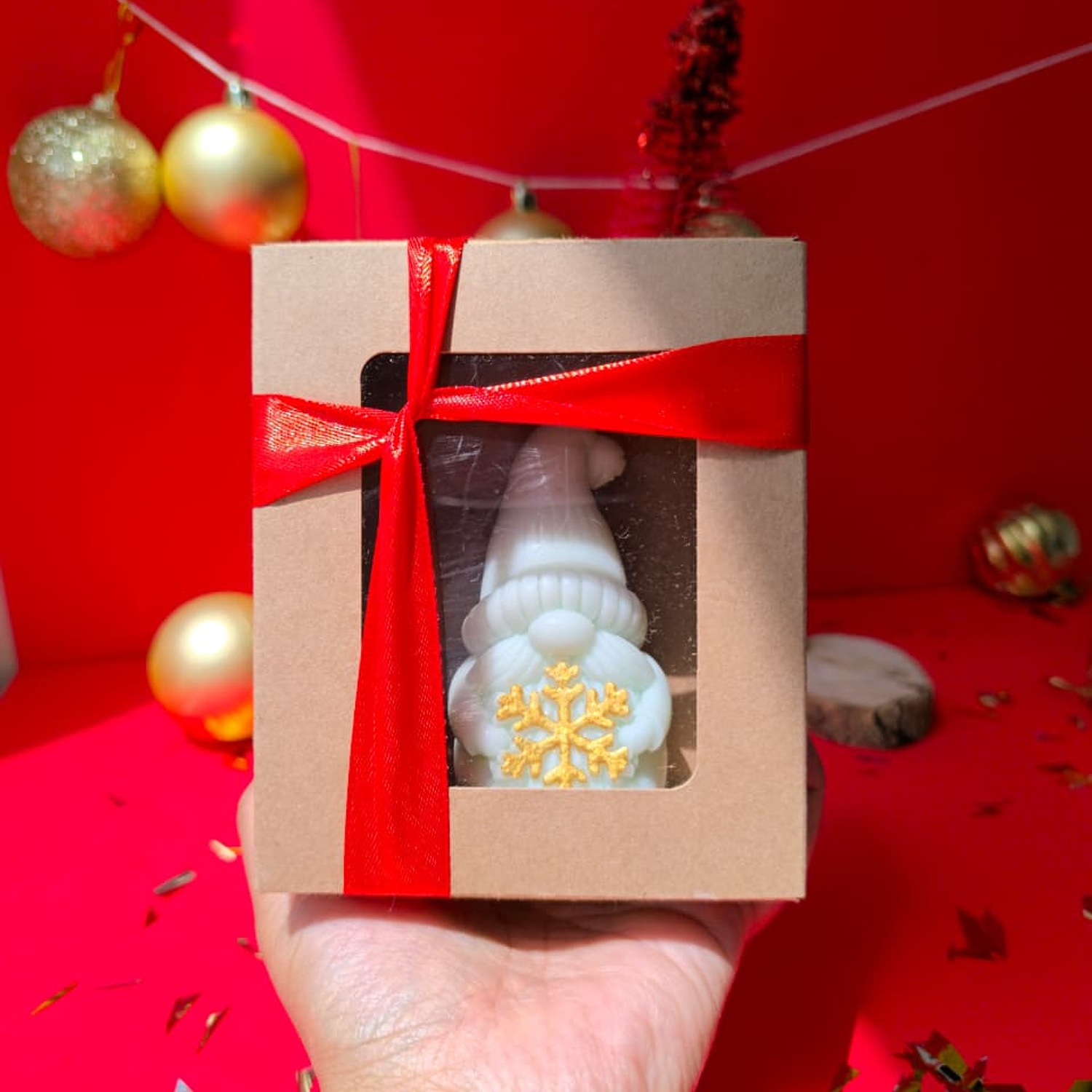 Vela decorativa “Gnomo“  4