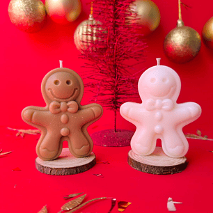 Vela decorativa “Galleta jengibre“ 