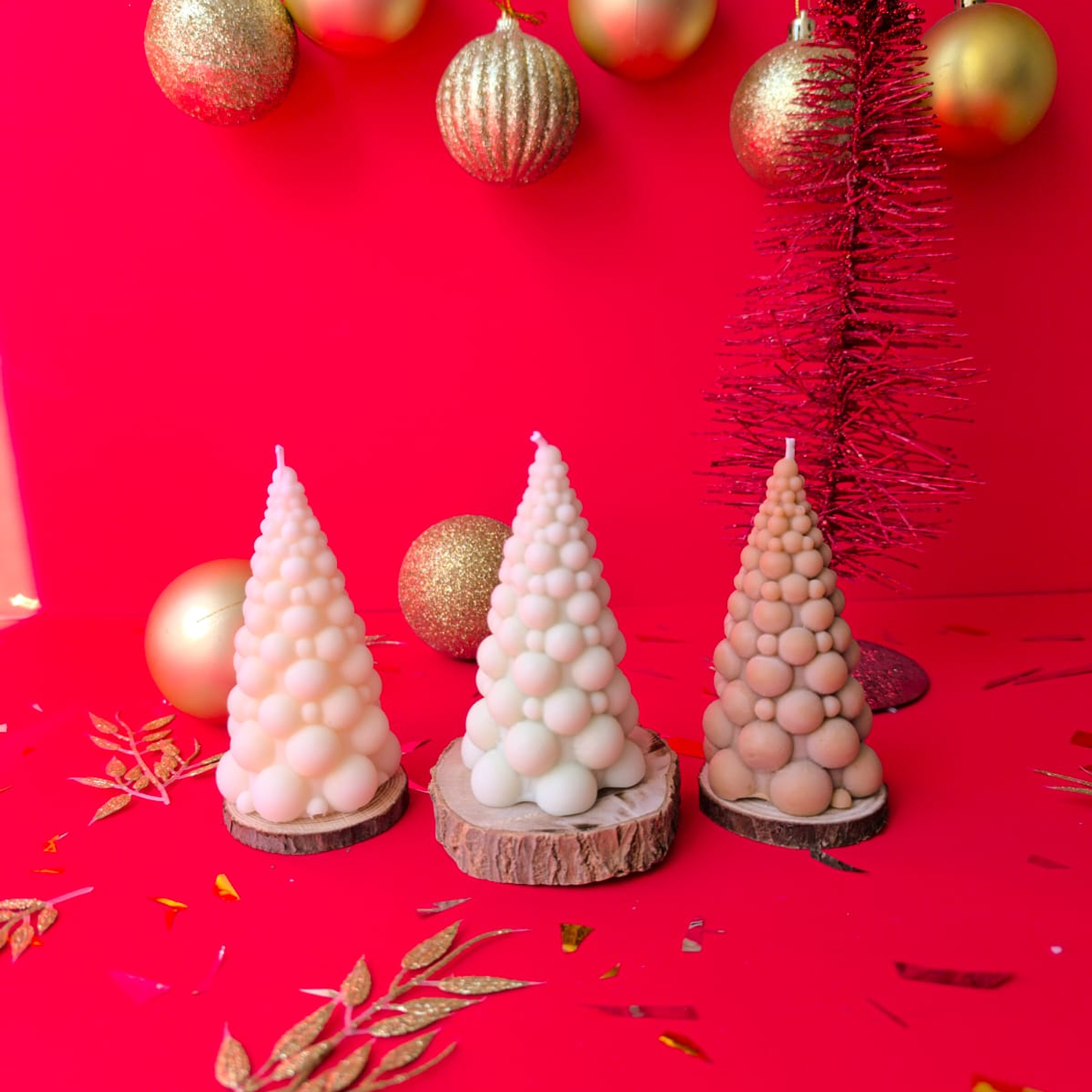 Vela decorativa “Árbol de navidad“  1