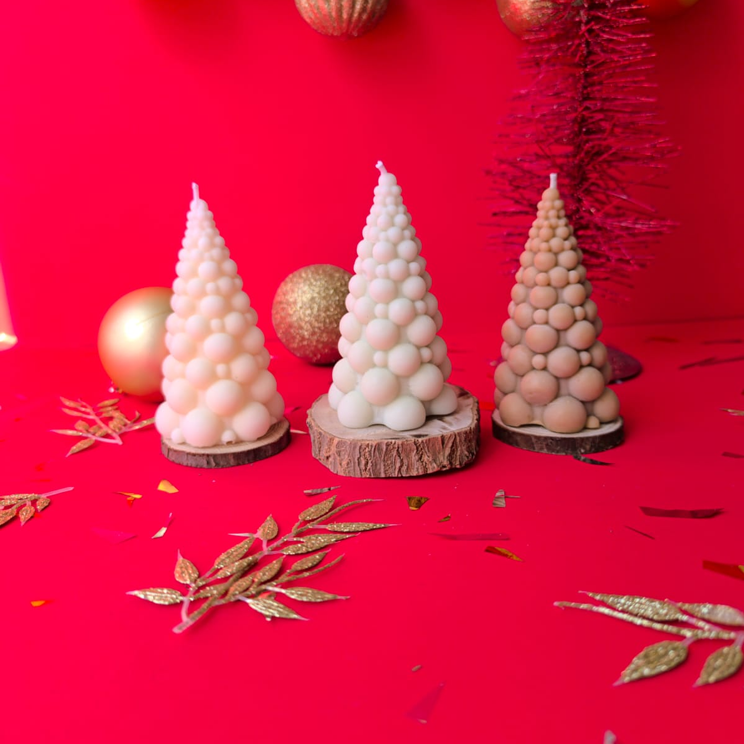 Vela decorativa “Árbol de navidad“  3