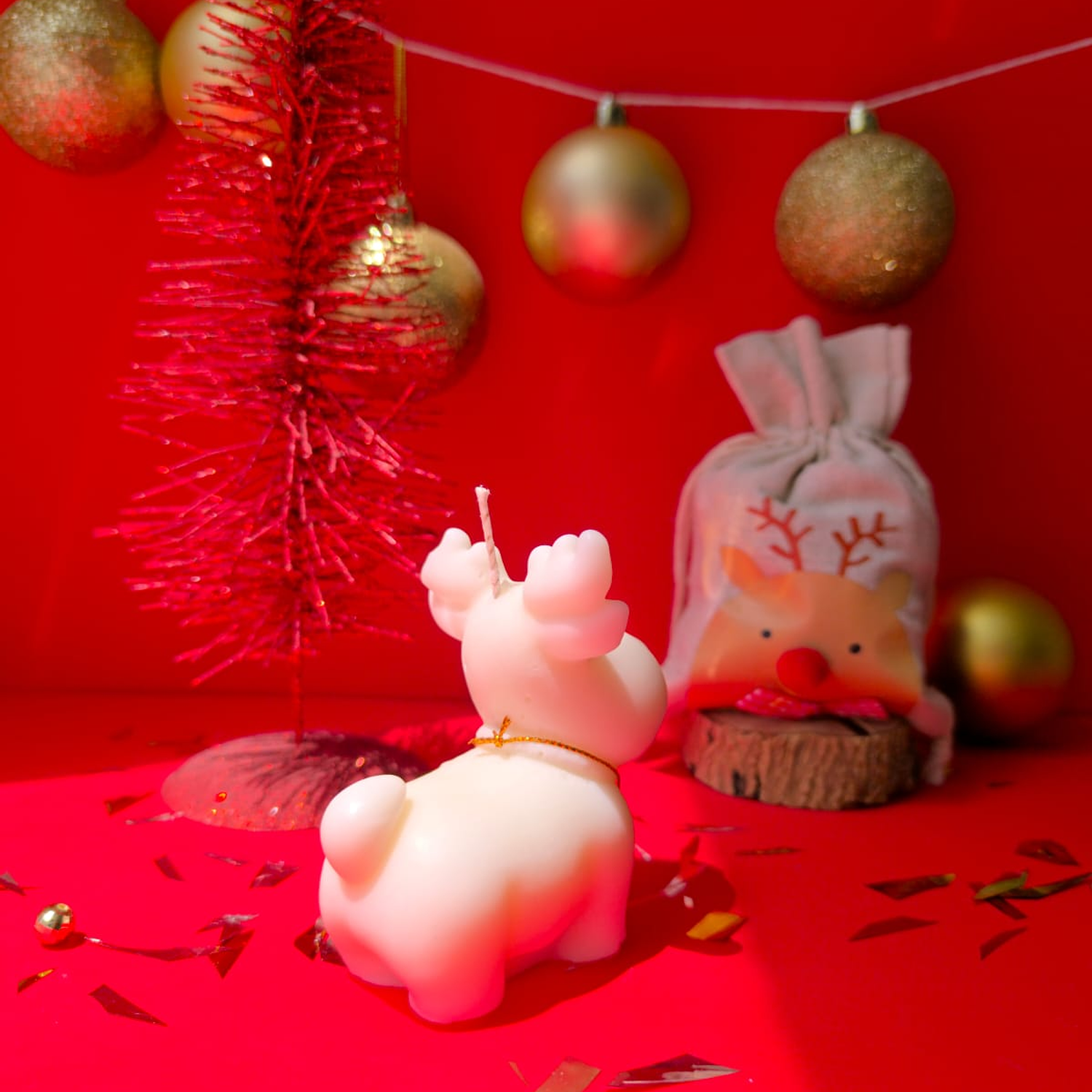 Vela decorativa “Reno“ 2