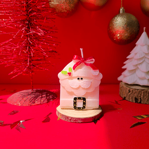 Vela decorativa “Viejito pascuero pequeño“