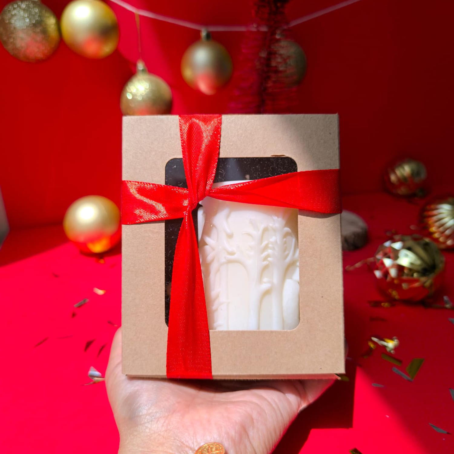 Vela decorativa “Dulce navidad“  5