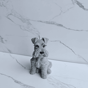 Vela decorativa perro “Bigotes“