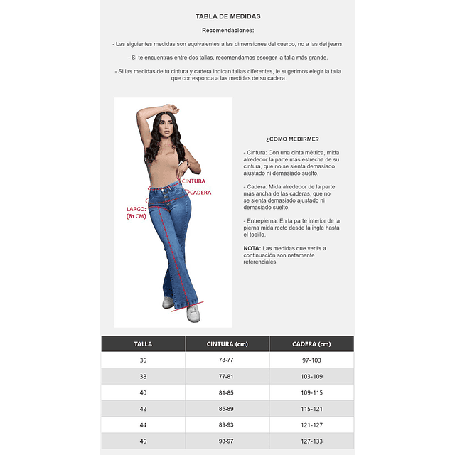 FLARED MARRUECO BLUE 36/38/40/42/44/46