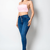 JEANS AZUL CONTROL ABDOMEN 36 A LA 50
