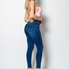 JEANS AZUL CONTROL ABDOMEN 36 A LA 50