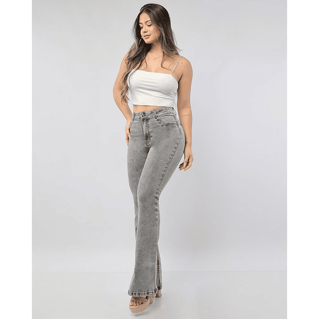 FLARED BRUSELAS GRIS CLARO EMPORIUM 36/38/42/44/46