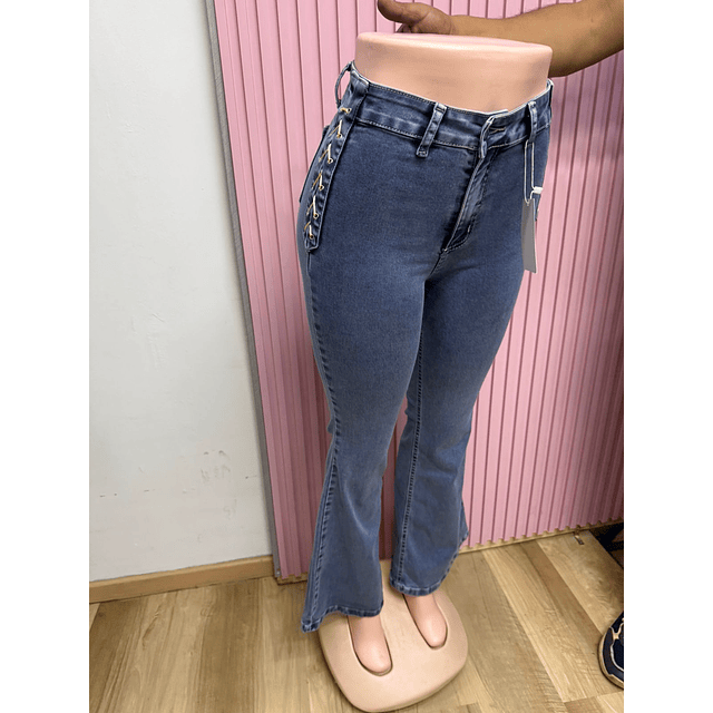 FLARED TRENZADO CELESTE TRINIDAD 36/38/40/42/44/46