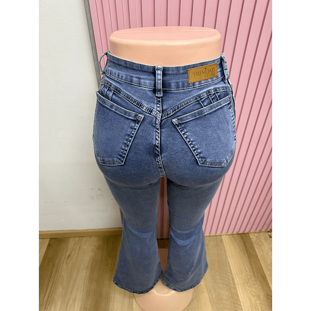 FLARED TRENZADO CELESTE TRINIDAD 36/38/40/42/44/46