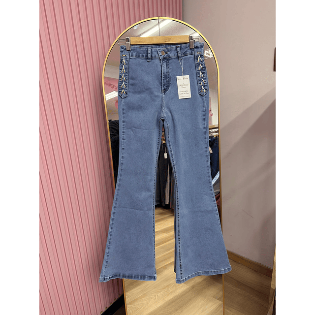 FLARED TRENZADO CELESTE TRINIDAD 36/38/40/42/44/46