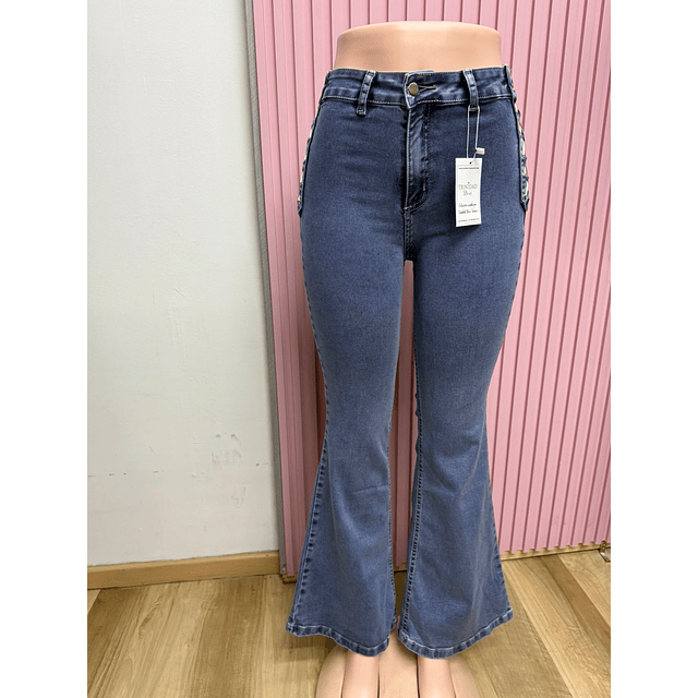 FLARED TRENZADO CELESTE TRINIDAD 36/38/40/42/44/46