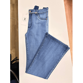 FLARED BRUSELAS CELESTE NUEVO EMPORIUM 36/38/40/42/44/46