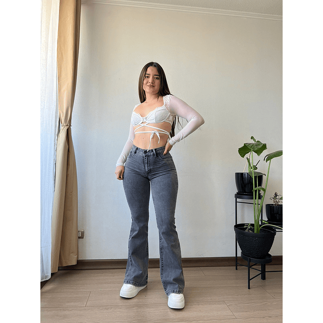 FLARED BRUSELAS GRIS EMPORIUM 36 A 46