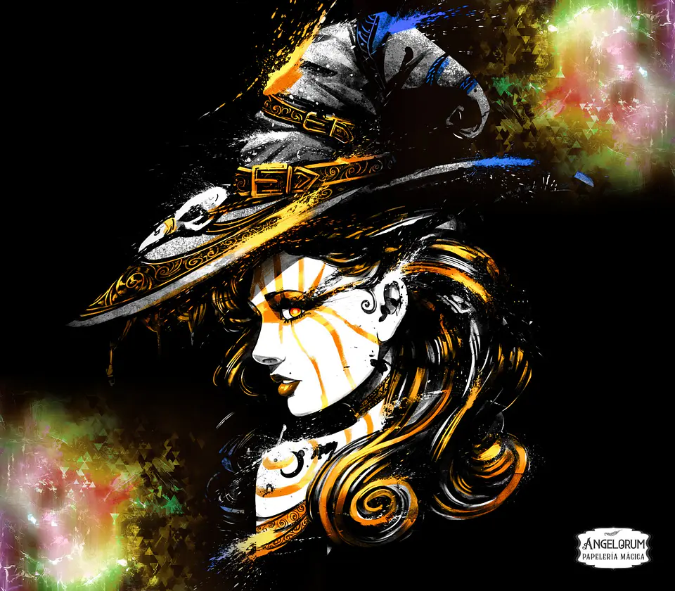 MOUSEPAD BRUJA PERFIL 1
