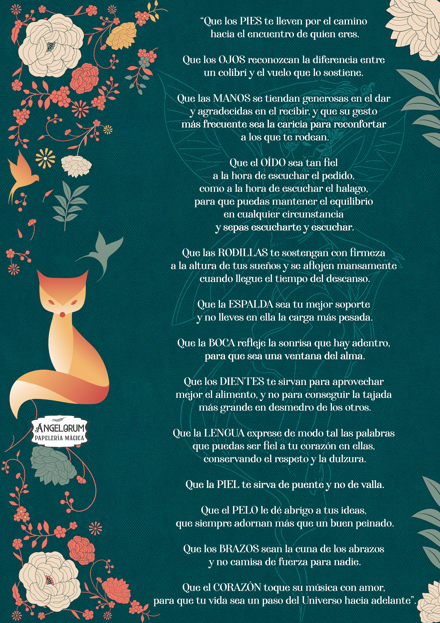 POSTER ORACIÓN CELTA 1