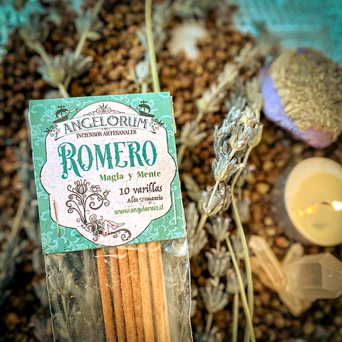 Incienso de Aromaterapia Romero - 10 Varillas
