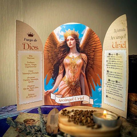 ALTAR - ARCÁNGEL URIEL - PROSPERIDAD Y CRECIMIENTO