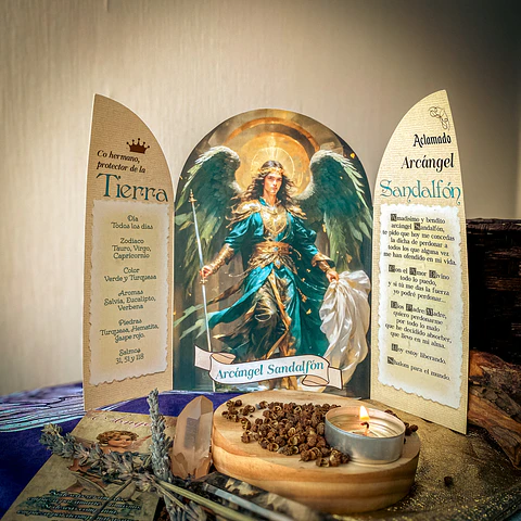 ALTAR - ARCÁNGEL SANDALFÓN - PERDÓN Y LIBERACIÓN 