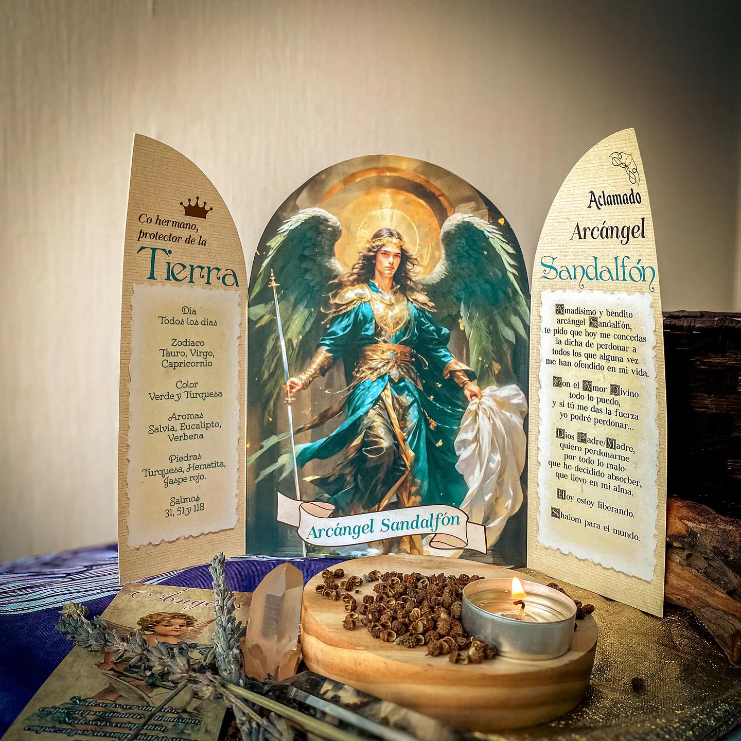 ALTAR - ARCÁNGEL SANDALFÓN - PERDÓN Y LIBERACIÓN  1