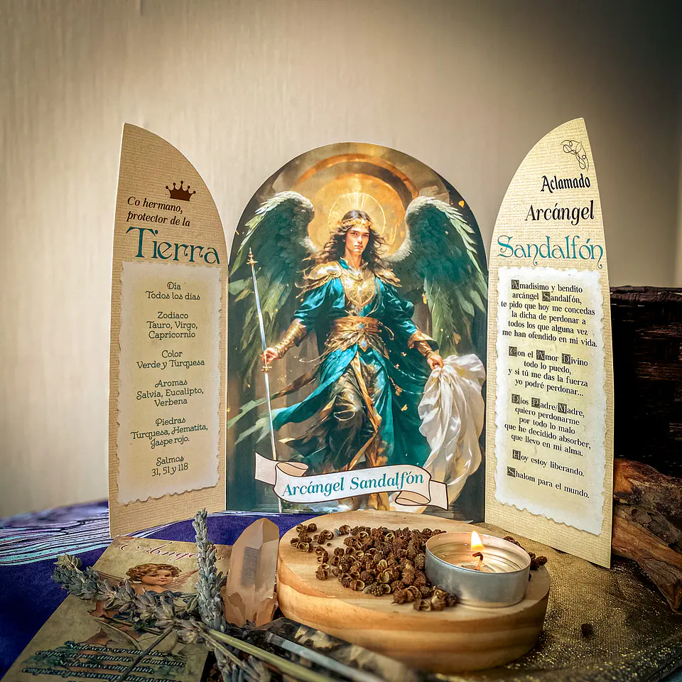 ALTAR - ARCÁNGEL SANDALFÓN - PERDÓN Y LIBERACIÓN  1