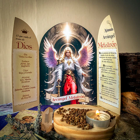 ALTAR - ARCÁNGEL METATRON - CONEXIÓN DIVINA
