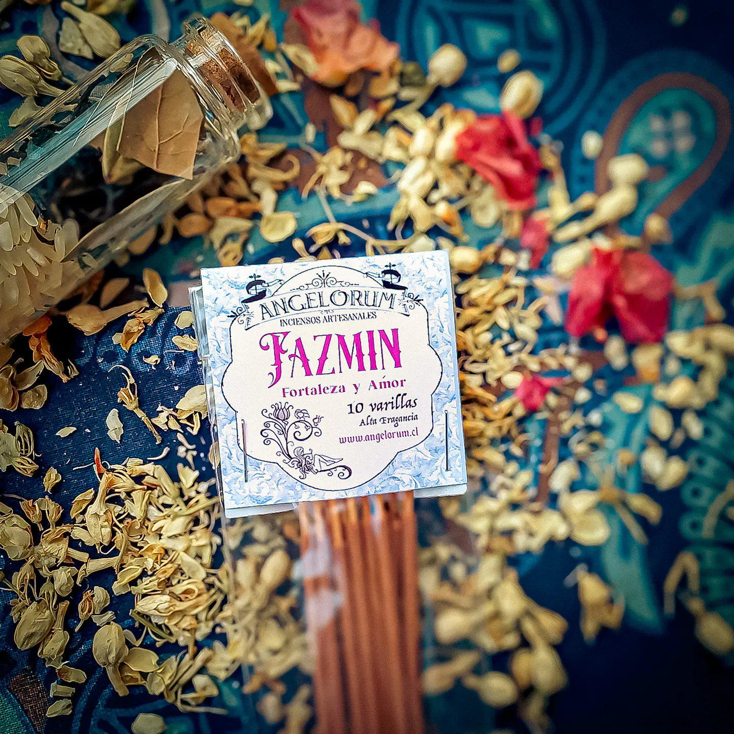 Incienso aromaterapia Jazmín  - 10 varillas 1